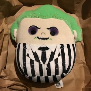 NWT Squishmallows Beetlejuice Plush 8”